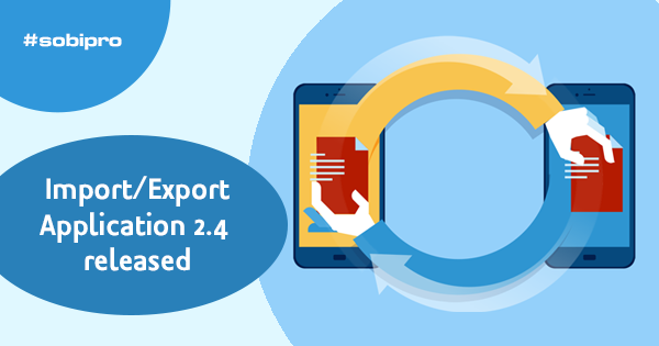 Import/Export Application updated