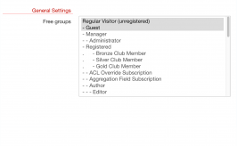 The ACL Override Application - Configuration