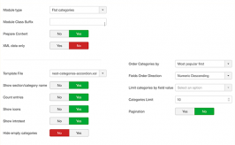 Module settings (2)