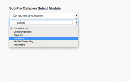 Category Select Module