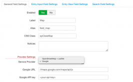 General Field Settings