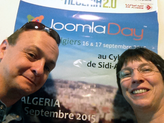 Spread the Joomla! love at Joomladay Algeria