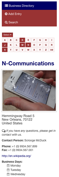 Fully responsive Fully responsive