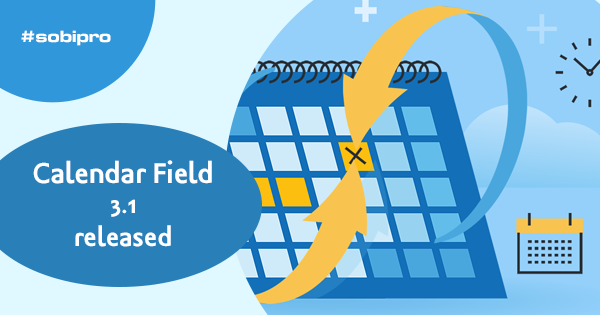Calendar Field 3.1 released