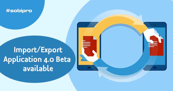 Import/Export Application 4.0 Beta