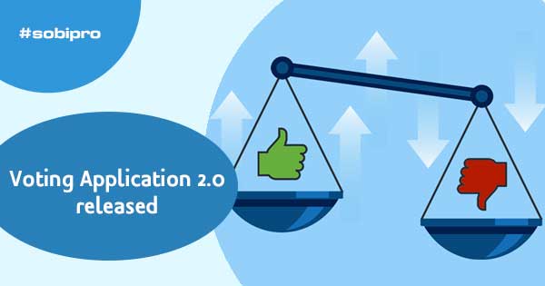 Voting application 2.0 released