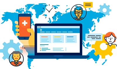 Our Services: Template Design and Individual Support screenshot